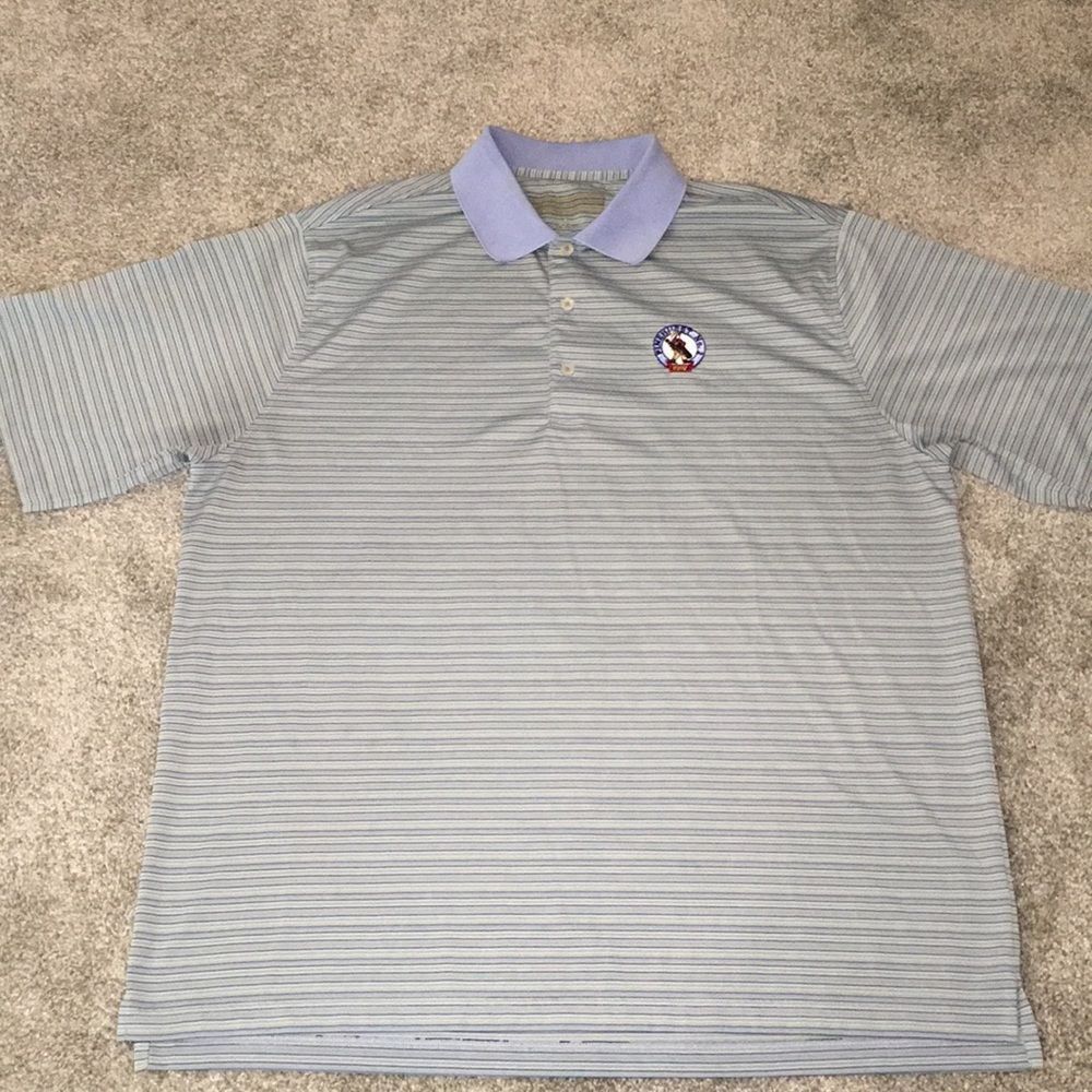 Blue Stripe Polyester Quick Dry Pinehurst Putter … - image 4